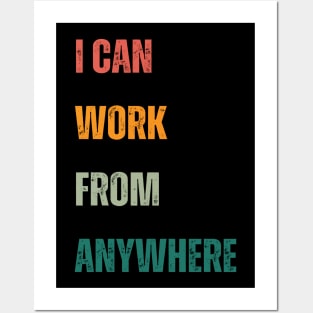 Work From Anywhere Posters and Art